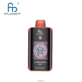 Fumot Lietuva | Fumot Tornado 25000 vienkartinių vape rožinis limonadas 06D40T10