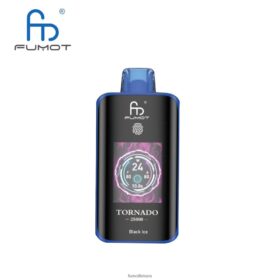 Fumot Vape Price | Fumot Tornado 25000 vienkartinių vape juodas ledas 06D40T2