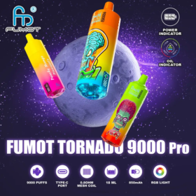 išskirtinis Fumot Tornado 9000 Pro vienkartiniai garintuvai - 18 ml (1 vnt.) TD8N12 | Fumot Vape Amazon