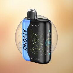 Aivono Aim Boom 25000 Puffs Mėlynasis Rancheris su 650mAh ir 0%,2%,3%,5% nikotino