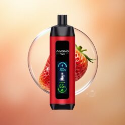 Aivono Aim Fatpro 22000 Puffs Braškinis smūgis su 5% nikotino ir 600 mAh