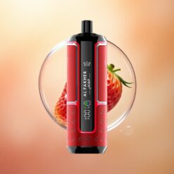 Al Fakher Crown Bar 15K Hypermax Braškinis Punšas su 600mAh ir 6mg nikotino