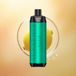 Al Fakher Crown Bar 8000 Crystal Citrinų Mėta su 5mg Nikotino ir 600mAh