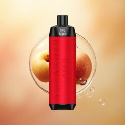 Al Fakher Crown Bar 8000 Crystal Dvi Obuolys 18ml Skystis 5mg Nikotino 600mAh