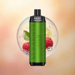 Al Fakher Crown Bar 8000 Crystal Mėlynoji Avietė Citrinų Gėrimas su 5mg Nikotino ir 600mAh