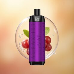 Al Fakher Crown Bar 8000 Crystal Vynuogių Mėta su 600mAh ir 5mg Nikotino